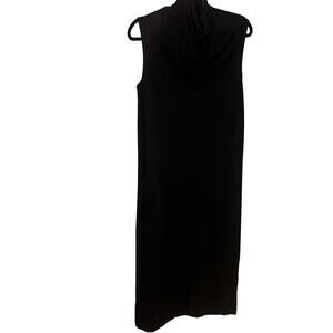 COS Black Mock Neck Sleeveless Midi Dress Small
